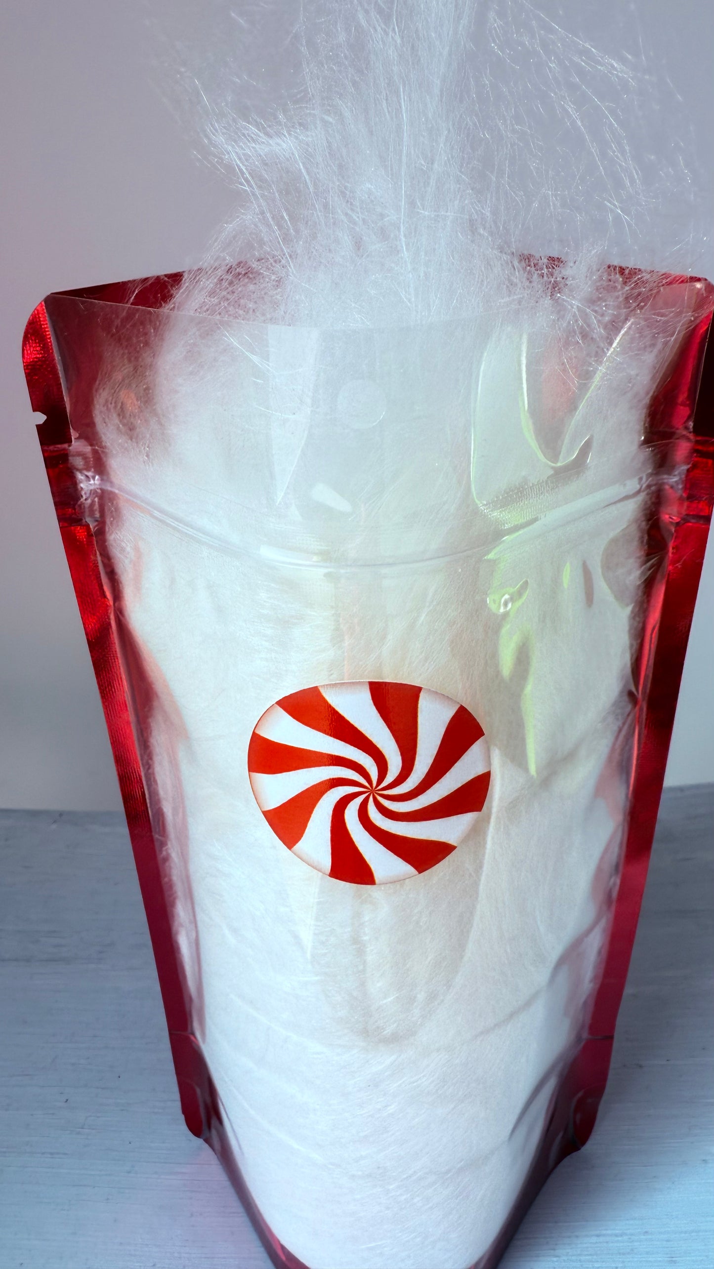 LIMITED EDITION: Cotton Candy Stuffed Pouches -- Christmas