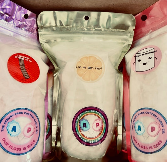 Cotton Candy Stuffed Pouches: Assorted Flavors