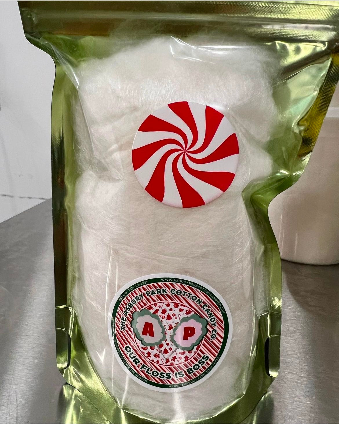 LIMITED EDITION: Cotton Candy Stuffed Pouches -- Christmas